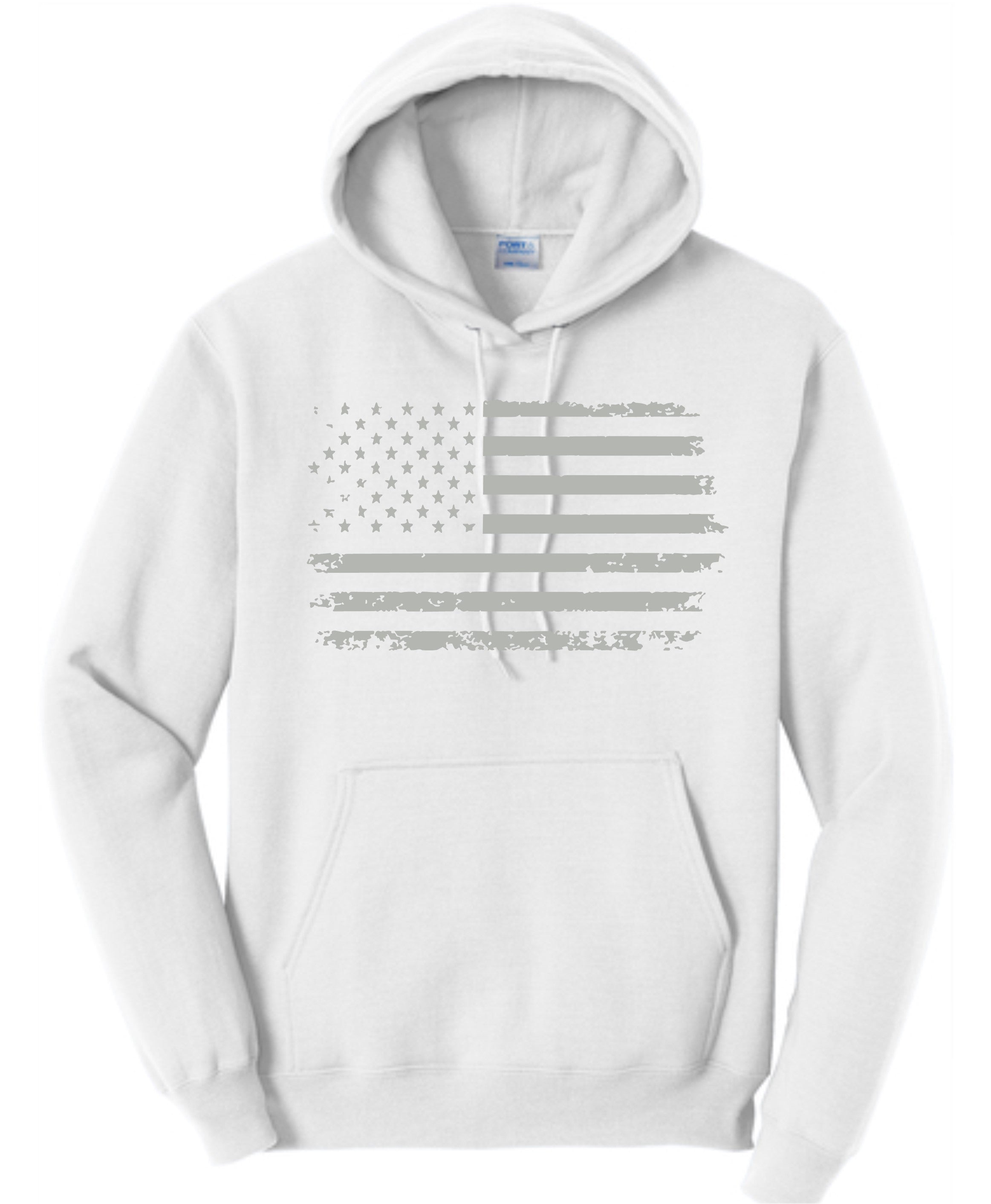 Distressed Flag Hoodie Youth & Adult