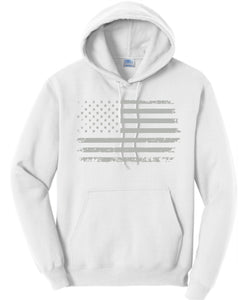 Distressed Flag Hoodie Youth & Adult