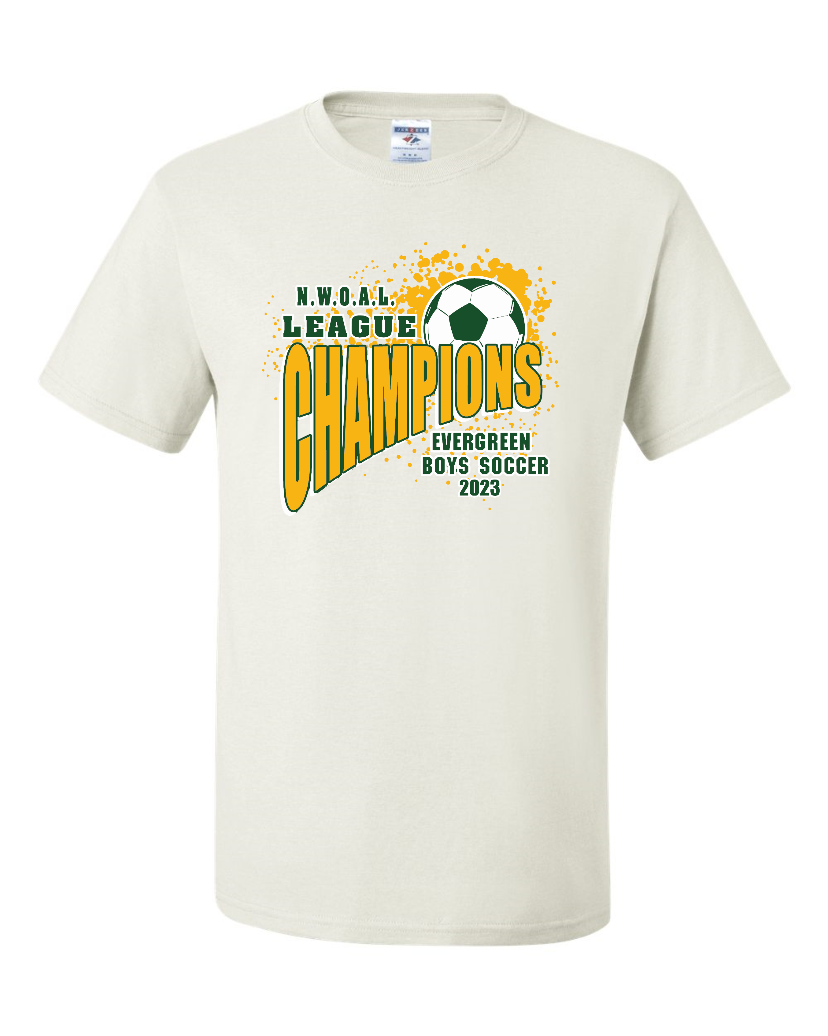 EVG Boys Soccer - League Champs T-shirt