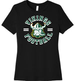 Load image into Gallery viewer, Vikings Football w/ Viking Head - YOUTH -
