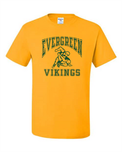 Evergreen Vikings Wrestling Short Sleeve - SALE -