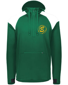 Holloway 1/4 zip hooded pullover