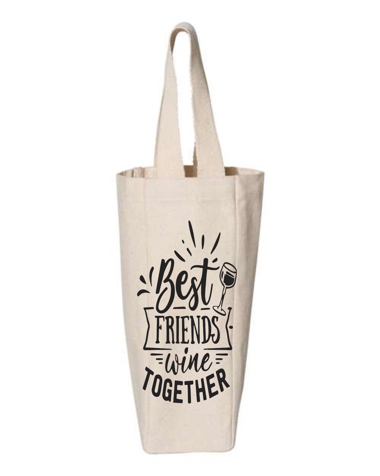Canvas Wine Tote