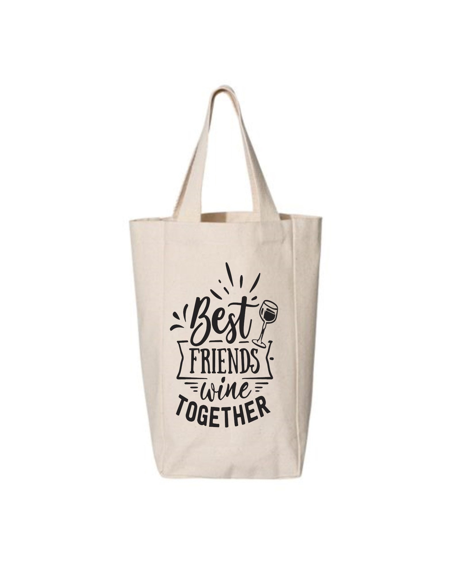 Canvas Wine Tote