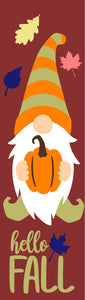 Gnome Fall Porch Sign