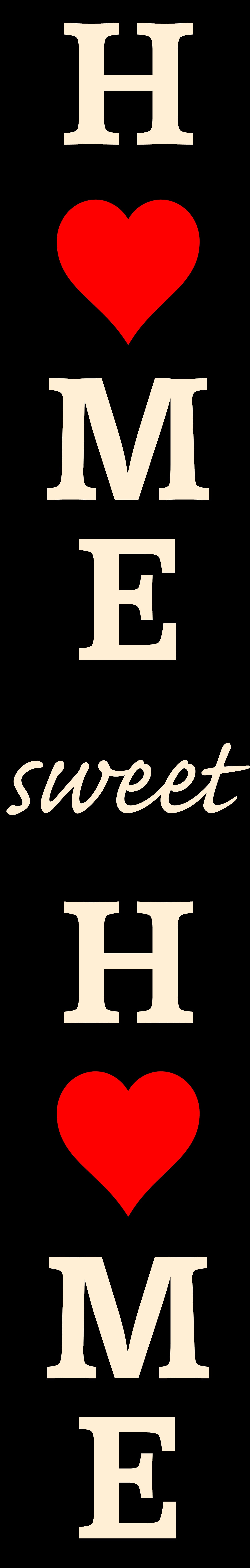 Home Sweet Home Porch Sign