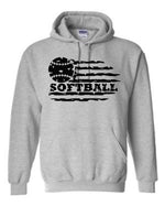 Load image into Gallery viewer, Softball with flag

