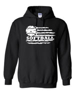 Load image into Gallery viewer, Softball with flag
