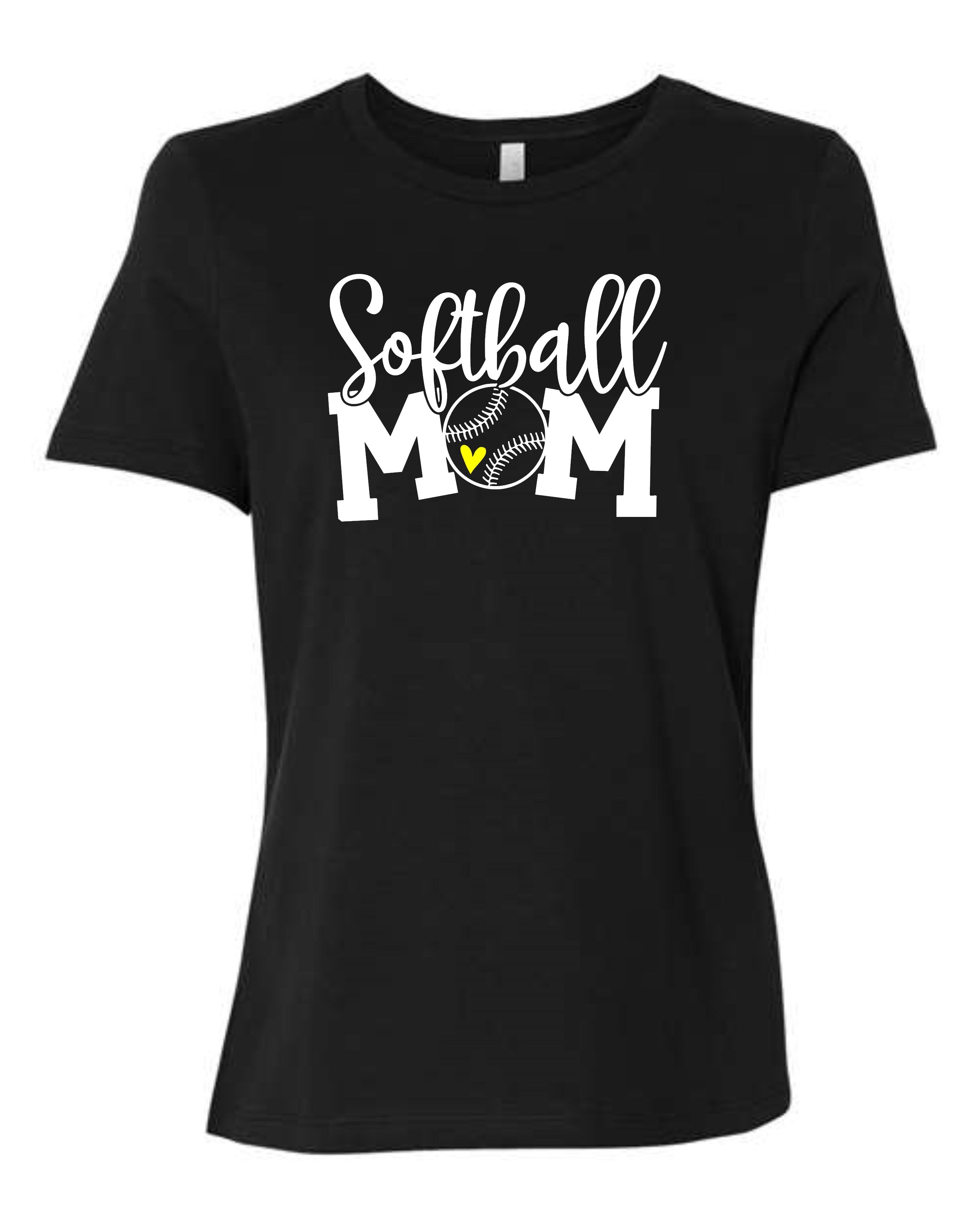 Softball Mom - WOMEN'S CUT