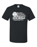 Load image into Gallery viewer, Softball with flag
