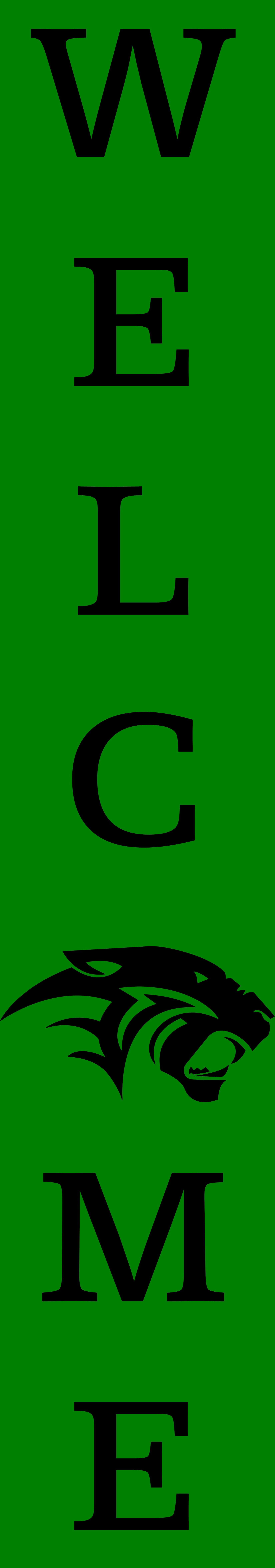 Mascot Porch Signs