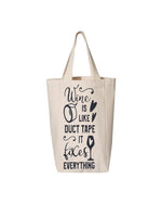 Load image into Gallery viewer, Canvas Wine Tote
